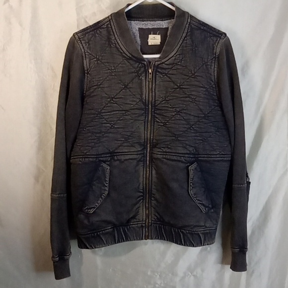 O'Neill fleeced lined cotton women's jacket size large - Picture 1 of 8